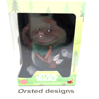 Hot Toys Cosbi Ewoks Tokkat Plush Keychain Star Wars Celebration
