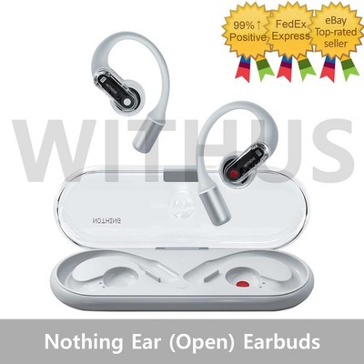Nothing Ear (Open) Open-Ear Bluetooth Headphones Earbuds - White
