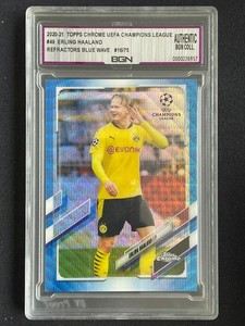 アーリング ハーランド Topps Chrome Gold Ray Wave アーリング