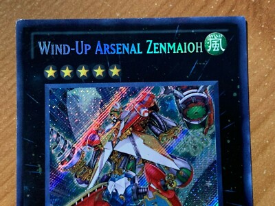yugioh Wind-Up Arsenal Zenmaioh ORCS-EN098 Secret Rare Unlimited