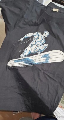 SILVER SURFER Screen Stars 1985 Medium T Shirt vintage | eBay