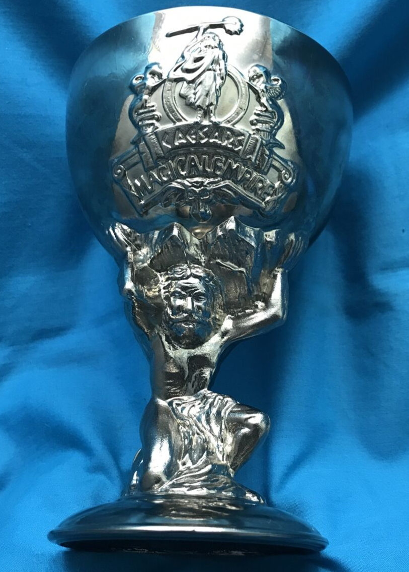 非売品 骨董 CAESARS MAGICALEMPIPE シーザースレトログラス 非売品