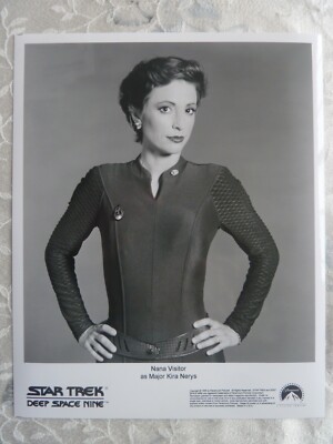STAR TREK: DEEP SPACE NINE 8x10 b/w Photo / Nana Visitor | eBay