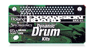Roland Expansion Board SRX-01 Dynamic Drum Kits Card | eBay