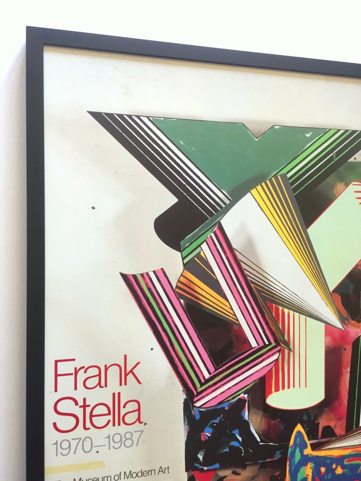 フランクステラポスターHIBELL ART フランク・ステラ1984