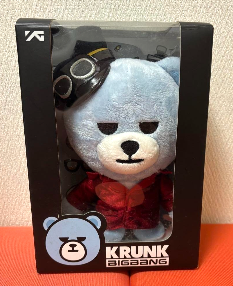 BIGBANG × KRUNK T.O.P Fantastic Baby Ver. Plush Doll Used K-POP