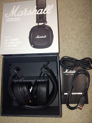Marshall Major IV Bluetooth Headphone with wireless charging