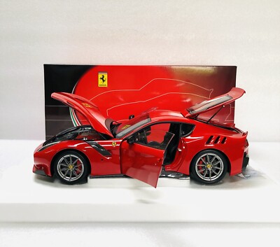 1/18 BBR Ferrari F12 TDF Rosso Corsa 322 Diecast Full Open Version