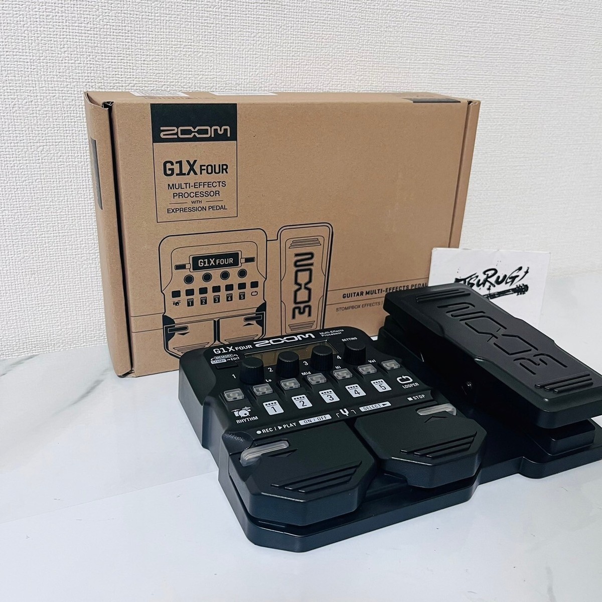 Zoom G1X Four Guitar Multi-Effects Processor With Built-In