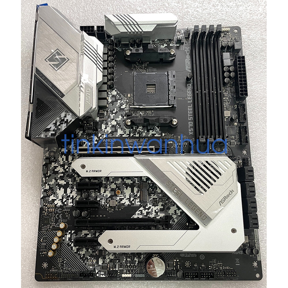 For ASRock X570 Steel Legend Motherboard Socket AM4 DDR4 ATX | eBay