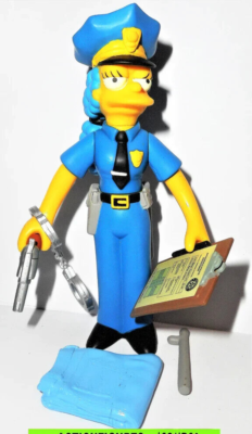 The SIMPSONS world of Springfield OFFICER MARGE 2001 series 7