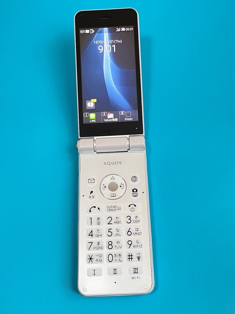 超美品 Y!mobile 602SH AQUOS ケータイ2 ホワイト AQUOS ケータイ2｜過去の