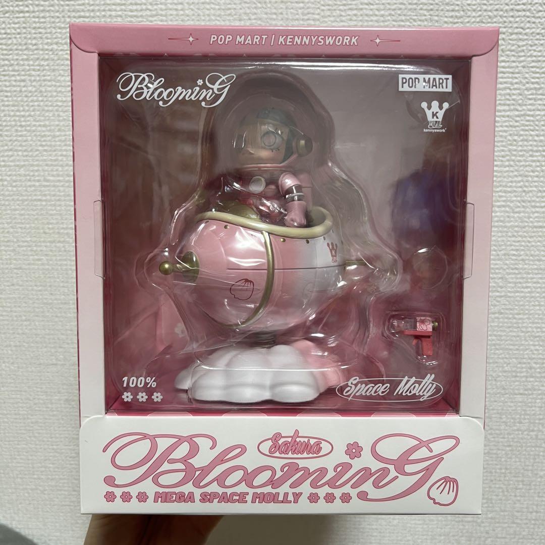 その他 MEGA SPACE MOLLY 100% Blooming-Sakura POP MART MEGA SPACE