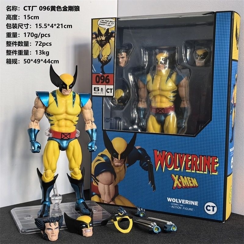 In Stock！CT Toys MAFEX No.096 Wolverine Comic Ver. X-MEN 6in