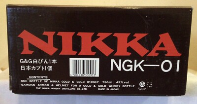 NIKKA GOLD & GOLD WHISKY NGK- 01 SAMURAI | eBay