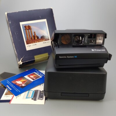Polaroid Spectra System SE Instant Film Camera with Case | eBay