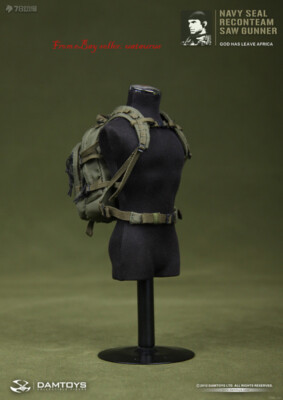 Perfect Damtoys 93012 Navy Seal Reconteam Saw Gunner In Stock New