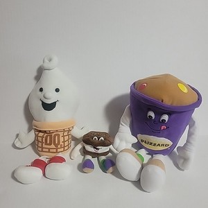 デイリークイン DQ Bean Plush Pals ぬいぐるみ 4体セット デイリー