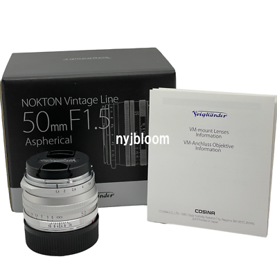 Voigtlander Nokton Vintage Line 50mm f/1.5 Aspherical II VM SC