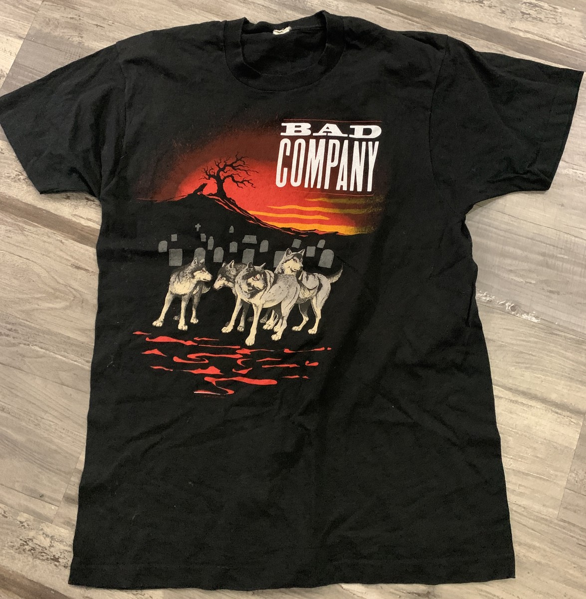 L】 80's BAD CO バッドカンパニー ヴィンテージロックTシャツ