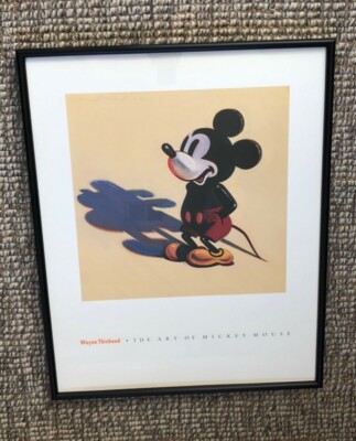 90sヴィンテージ Wayne Thiebaud ミッキーマウス Disney 90s