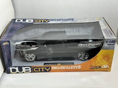 JADA DUB CITY 2002 CHEVROLET SILVERADO BLACK 1:18 DIECAST MODEL | eBay