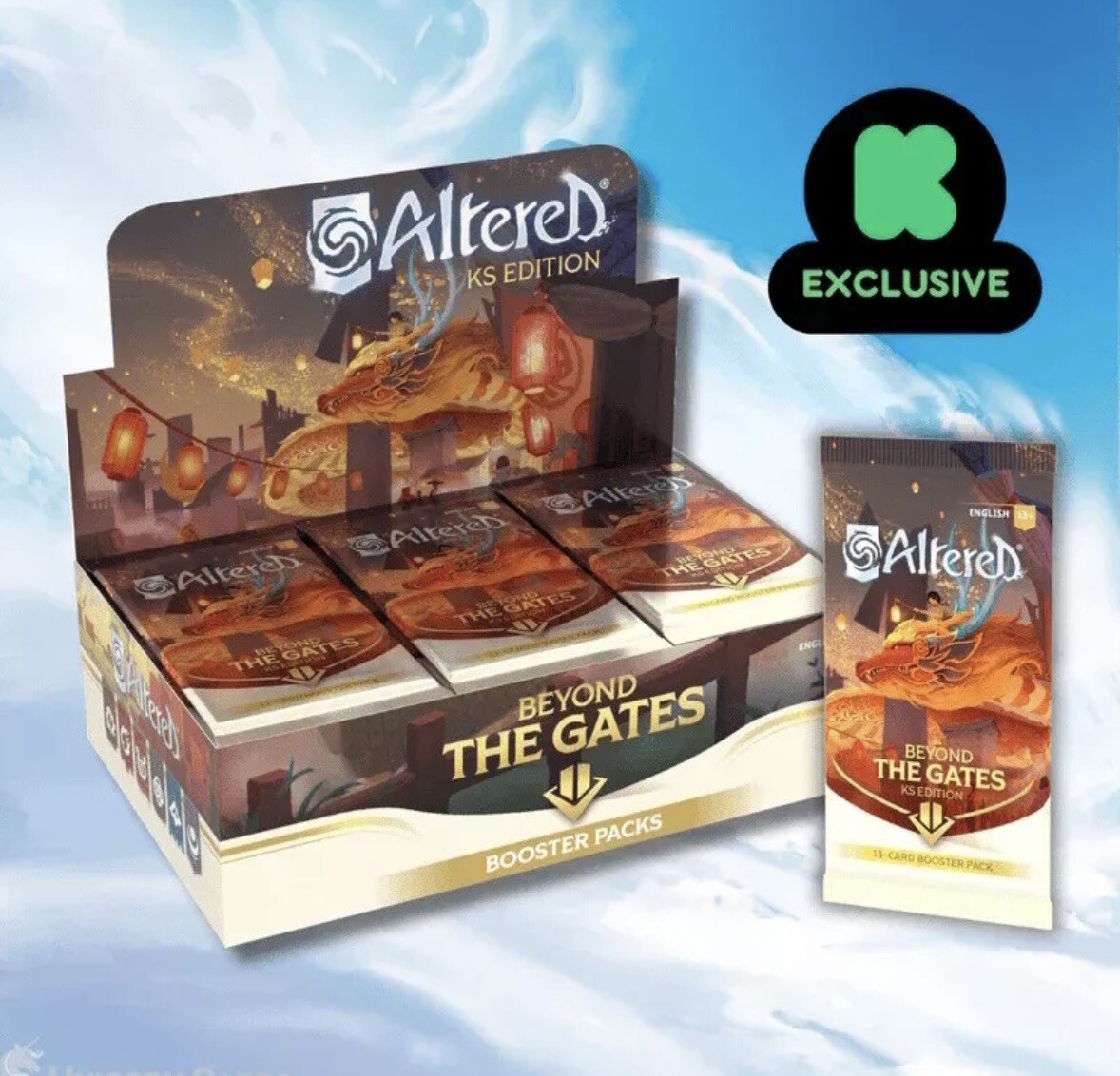 Altered TCG: Beyond the Gates KS版未開封品 1箱 Altered TCG: Beyond