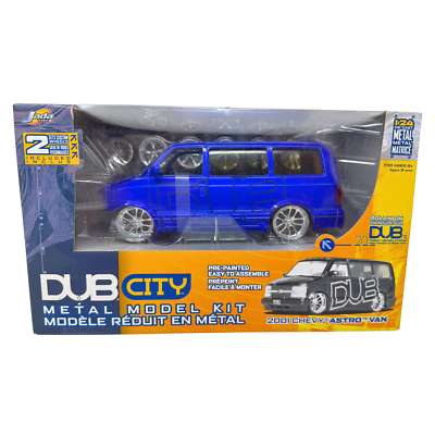 Jada Dub City 2001 Chevy Astro Van Metal Model Kit 1:24 Diecast | eBay