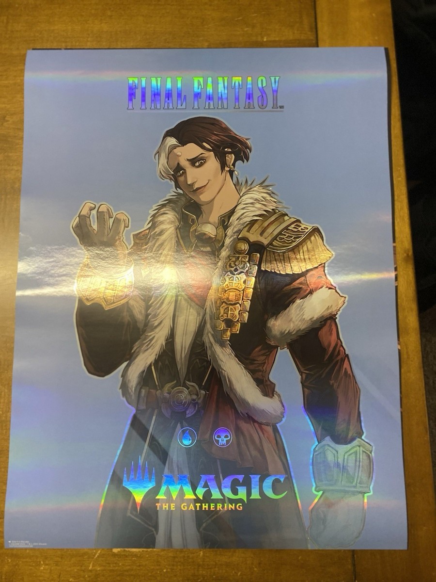 MTG ファイナルファンタジー FF Foil仕様ポスター6枚セット MTG