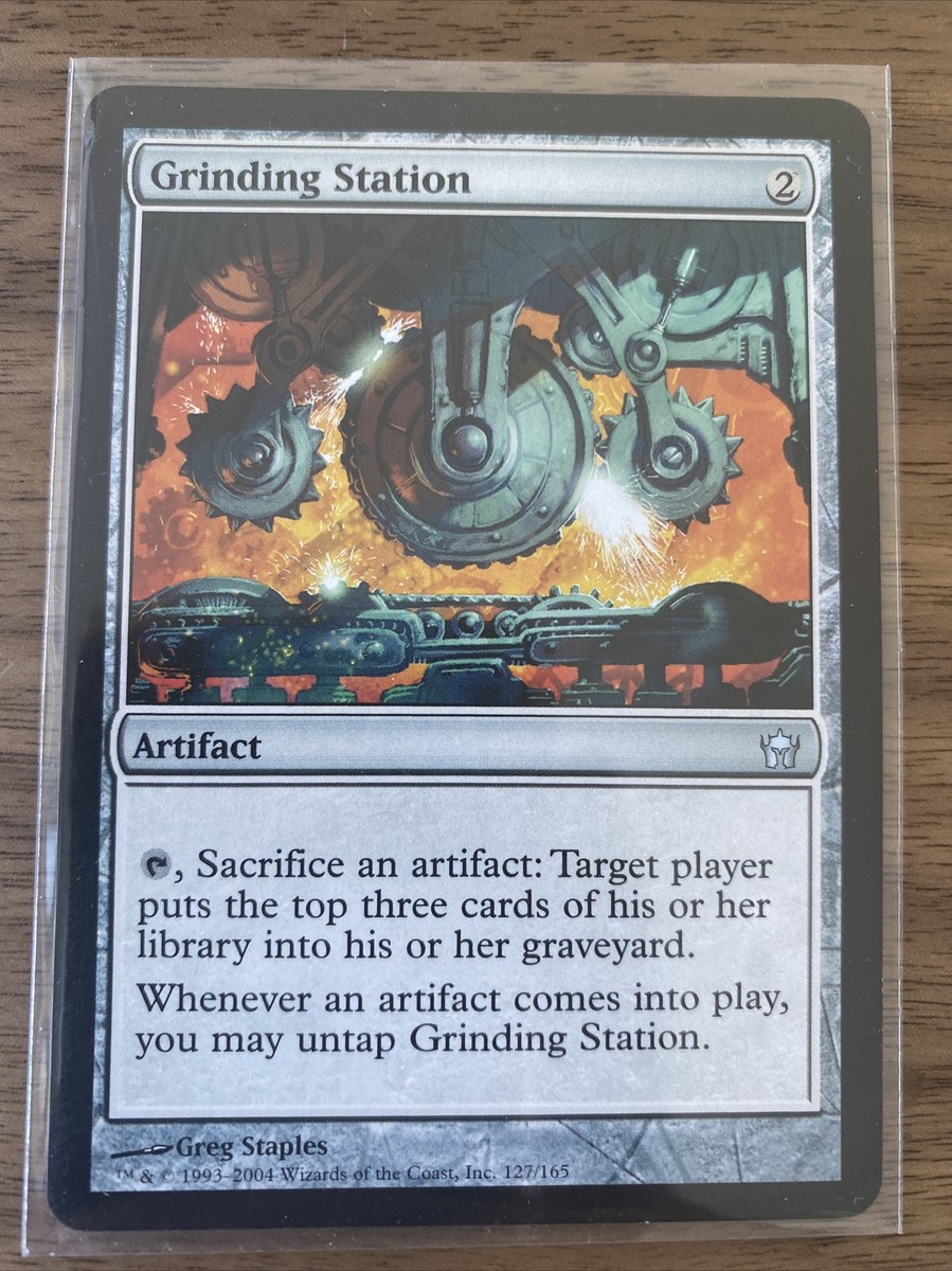 MTG 研磨基地（Grinding Station） 4枚セット MTG 研磨基地（Grinding