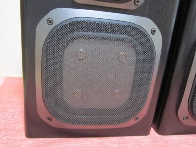 SONY APM-V705AVSpeaker System 2 pairs Pedestal Audio Black Working