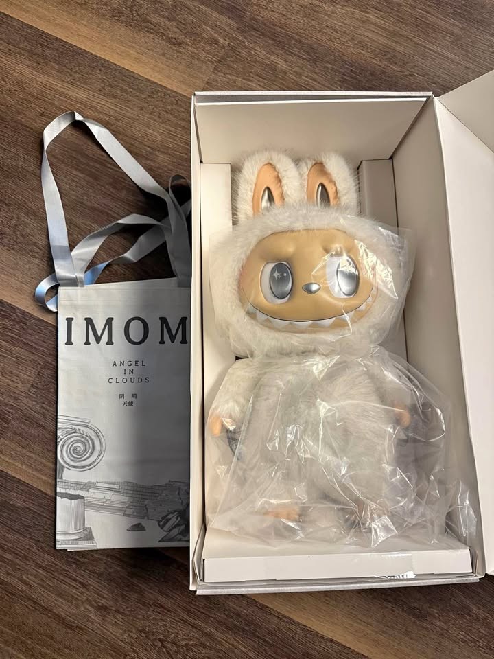 THEMONSTERS ZIMOMO ANGEL IN CLOUDS へこんだ箱 Authentic Pop Mart