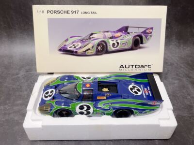 Autoart 1/18 Millennium Porsche 917 Long Tail Lemans 1970