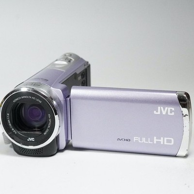 美品 JVC Everio GZ-HM33 パープル ビデオカメラ 希少 JVC Everio GZ