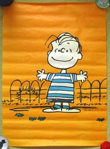 70'sヴィンテージ ポスター スヌーピー STUPID BIRDS ヒッピー 70's