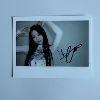 itzy ユナ 直筆サイン入りチェキ midzy 1st anniversary