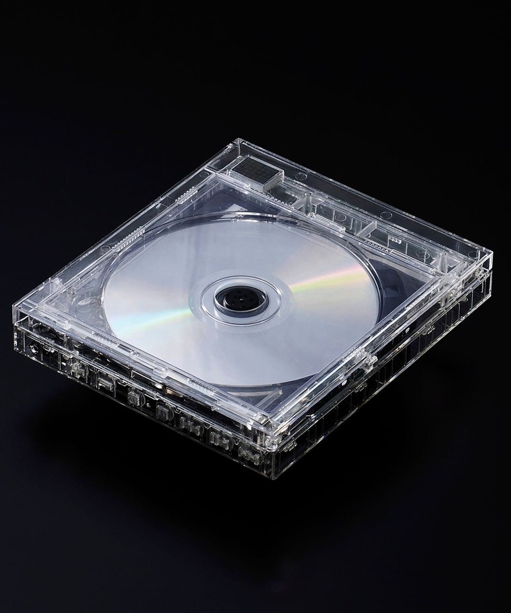 KM5 Instant Disk Audio-CP1 CLEAR CD Player Limited Beams | eBay