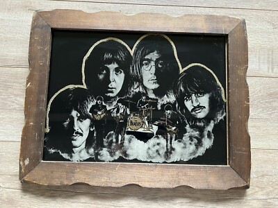 ビートルズ Beatles ジョージ ジョン 写真 フォト 額縁 ビートルズ