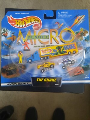 Hot Wheels Micro Planet Micro Size Mega Detail The Snake. | eBay