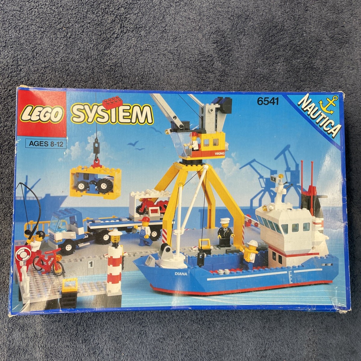 LEGO Town 6541 Intercoastal Seaport 99.99% Complete W/Box