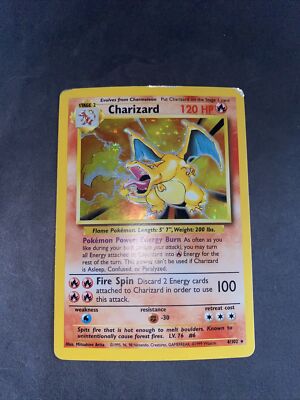 CHARIZARD BASE 4/102 リザードン 英語版 ポケットモンスター