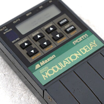 Maxon PDM-1 Programmable Modulation Delay Guitar Effect Pedal | eBay