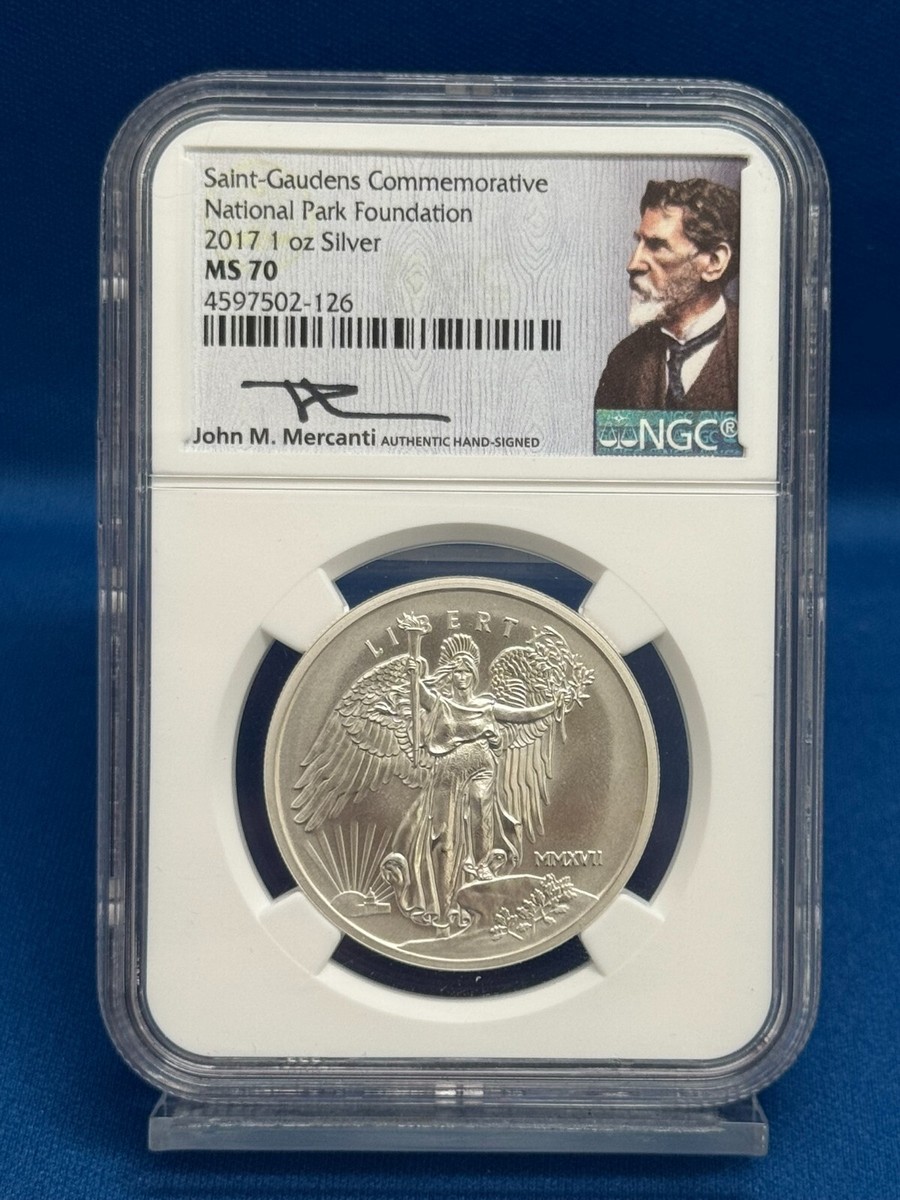 2017 Private Mint 1 Oz. Silver St. Gaudens Commemorative National