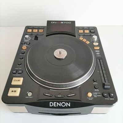 Denon DN-S3700 USB Media and CD Player Deck Motorized DJ Turntable