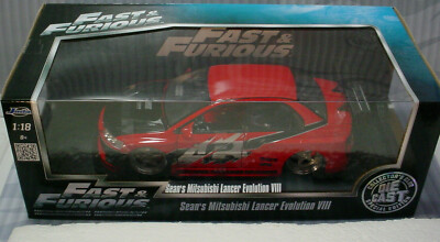 Jada Fast & Furious SEAN'S MITSUBISHI LANCER EVO VIII ☀Tokyo