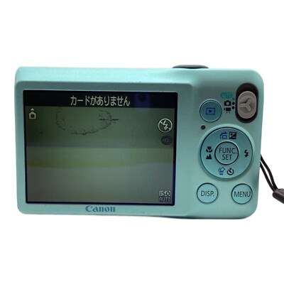Canon IXY 200F Green 12.1 MP Compact Digital Camera Working From