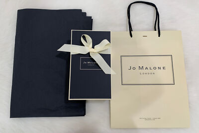 Jo Malone London Gift Packaging Set, Gift Box, Bag, Ribbon, Tissue