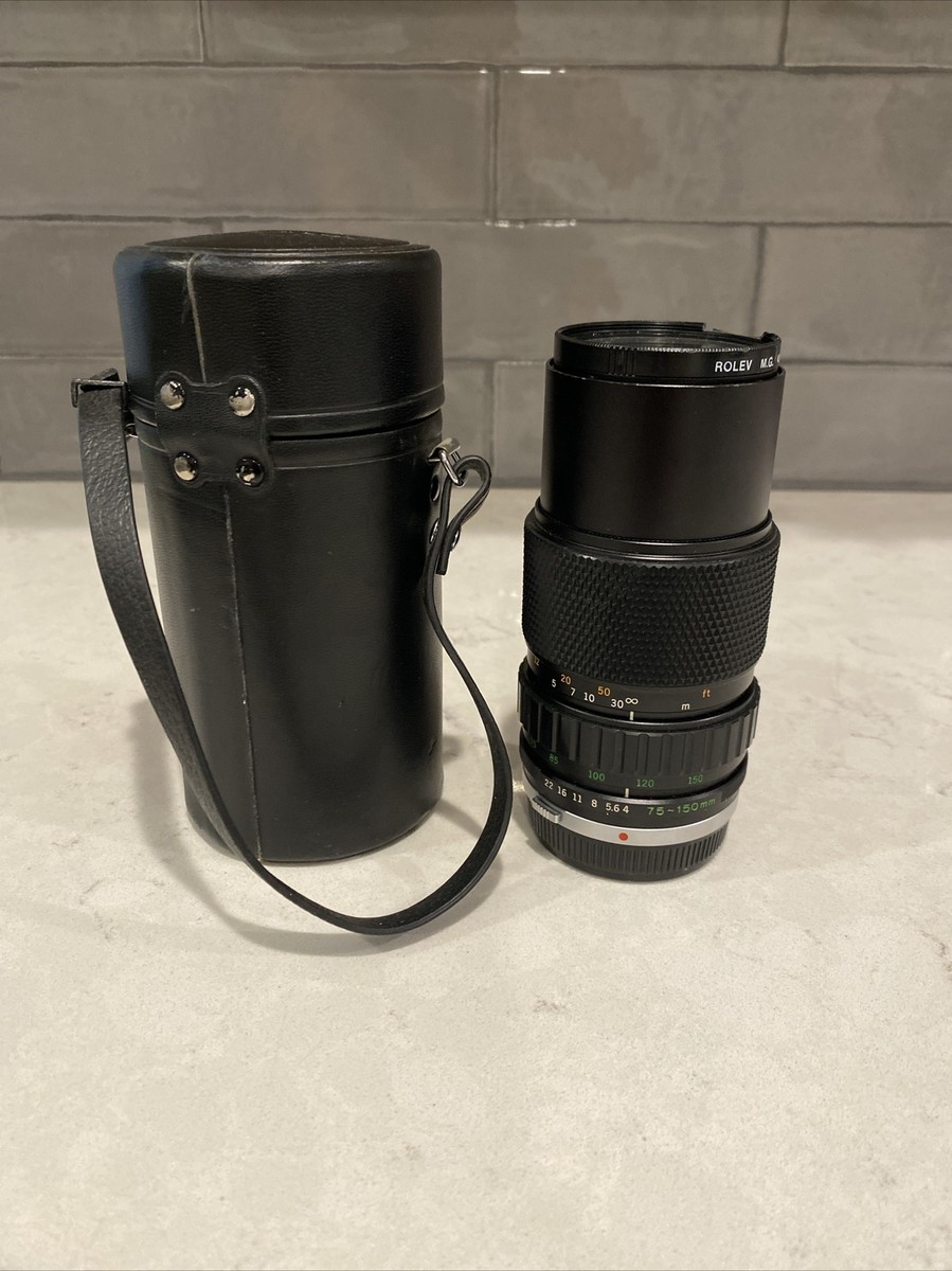 Olympus OM-System Zuiko Auto-Zoom 1:4 f=75-150mm Lens Made in