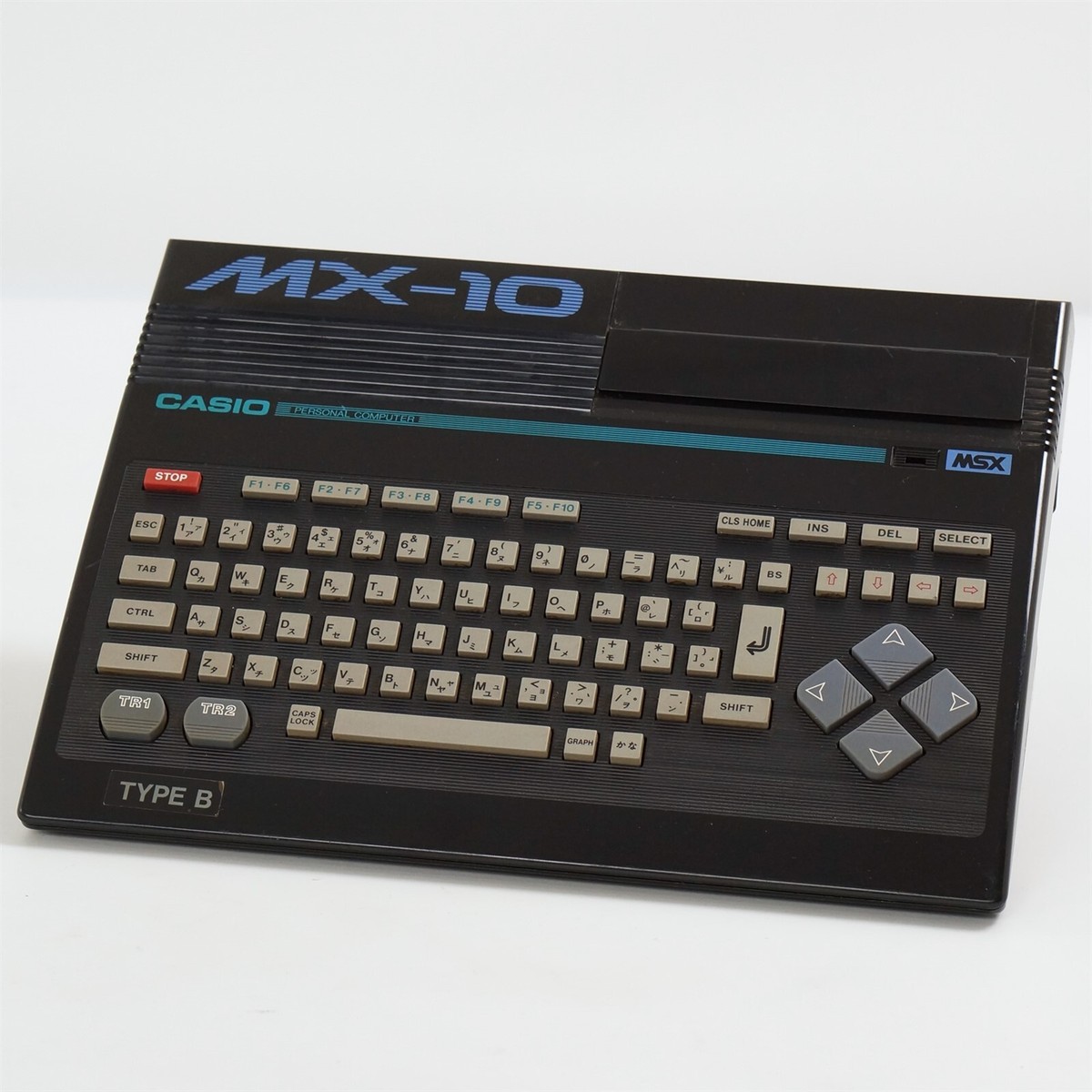 MSX MX-10 BK CASIO Personal Computer Tested JAPAN Game System only