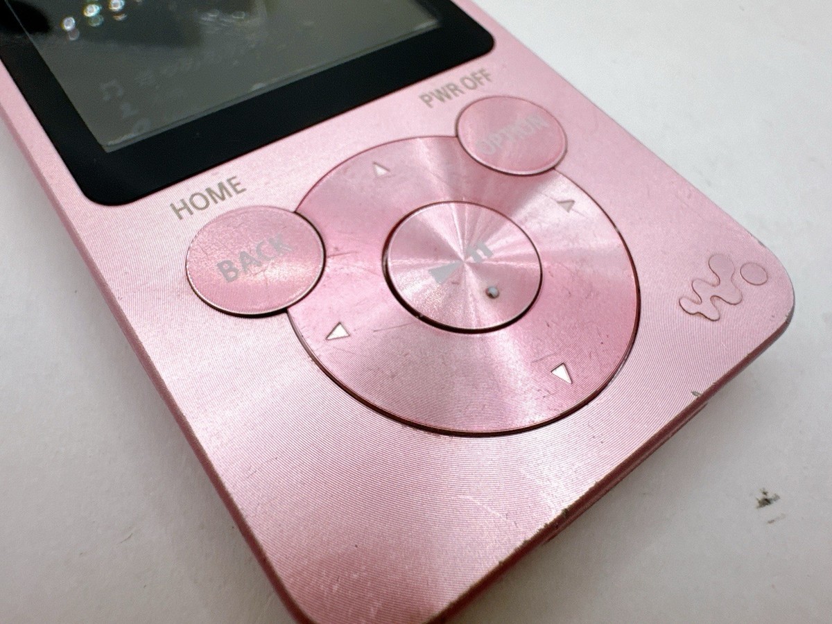 Sony Walkman NW-S14 Pink 8GB MP3 Bluetooth Digital Player w/ Dock